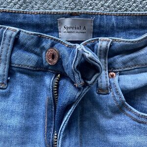 Juniors/Women size 3 distressed jeans